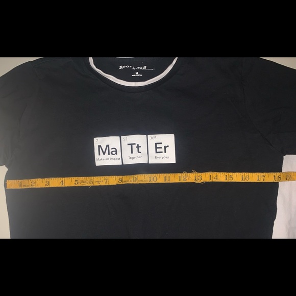 Periodic table make an impact together everyday T-shirt long sleeve graphic - Picture 4 of 4